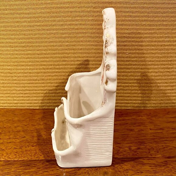 Antique 1920s Victoria Carlsbad Austrian Porcelain Wall Match Strike - Picture 3 of 6